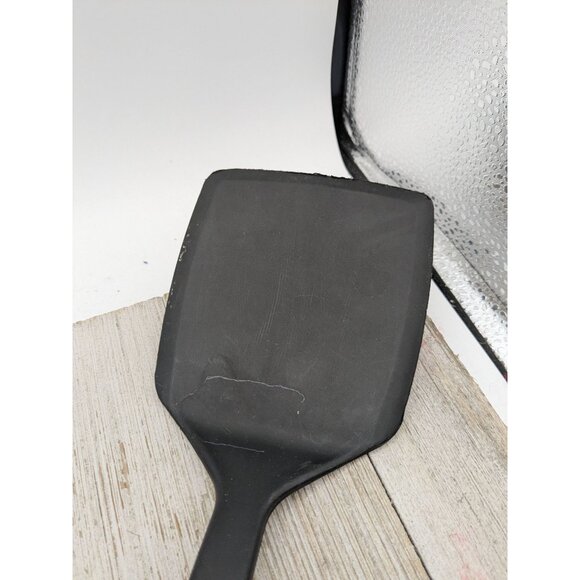 Farberware Solid Spatula Turner Flipper Black Nylon Plastic 14" - Picture 2 of 8